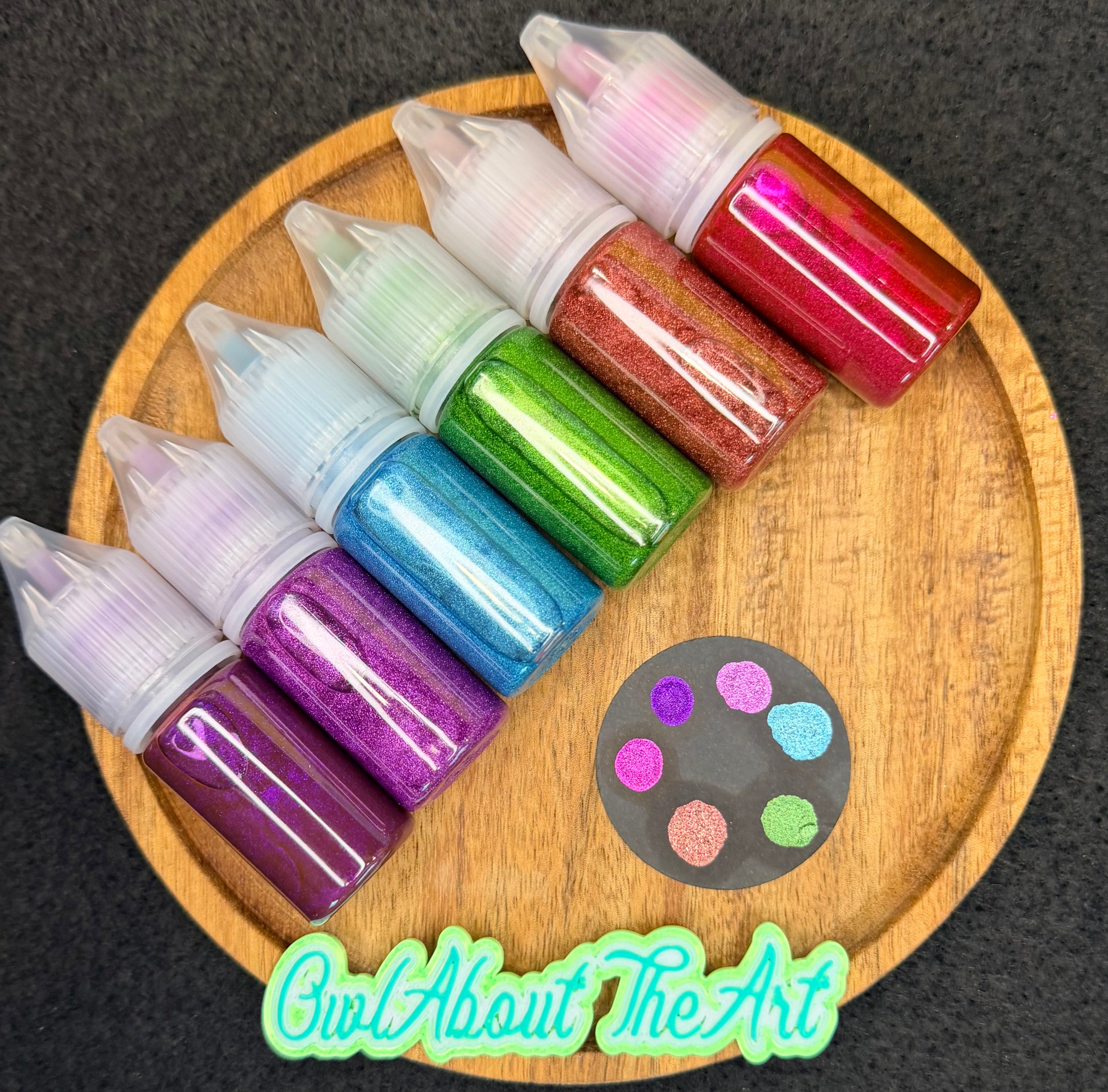 MIRROR CHROMES BRIGHT (SET OF 6)