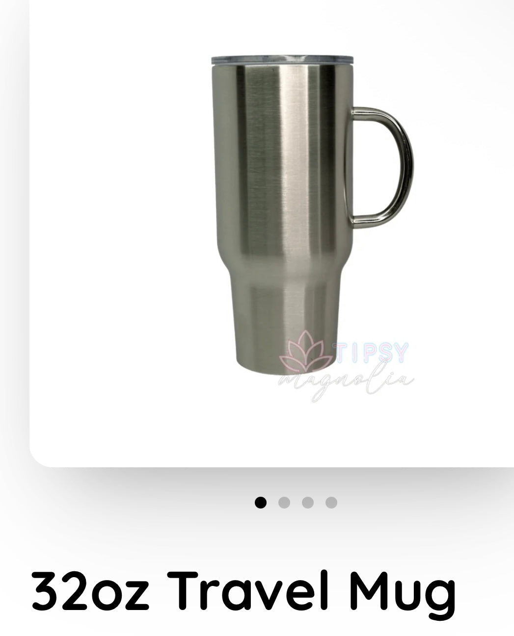 32oz Travel Mug (custom order)