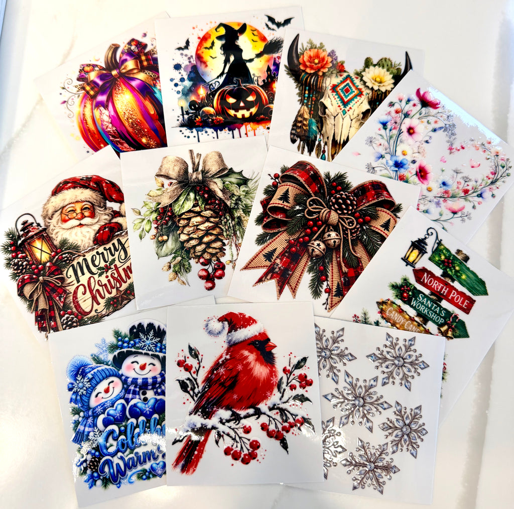 DECAL - Bundle of 11 decals
