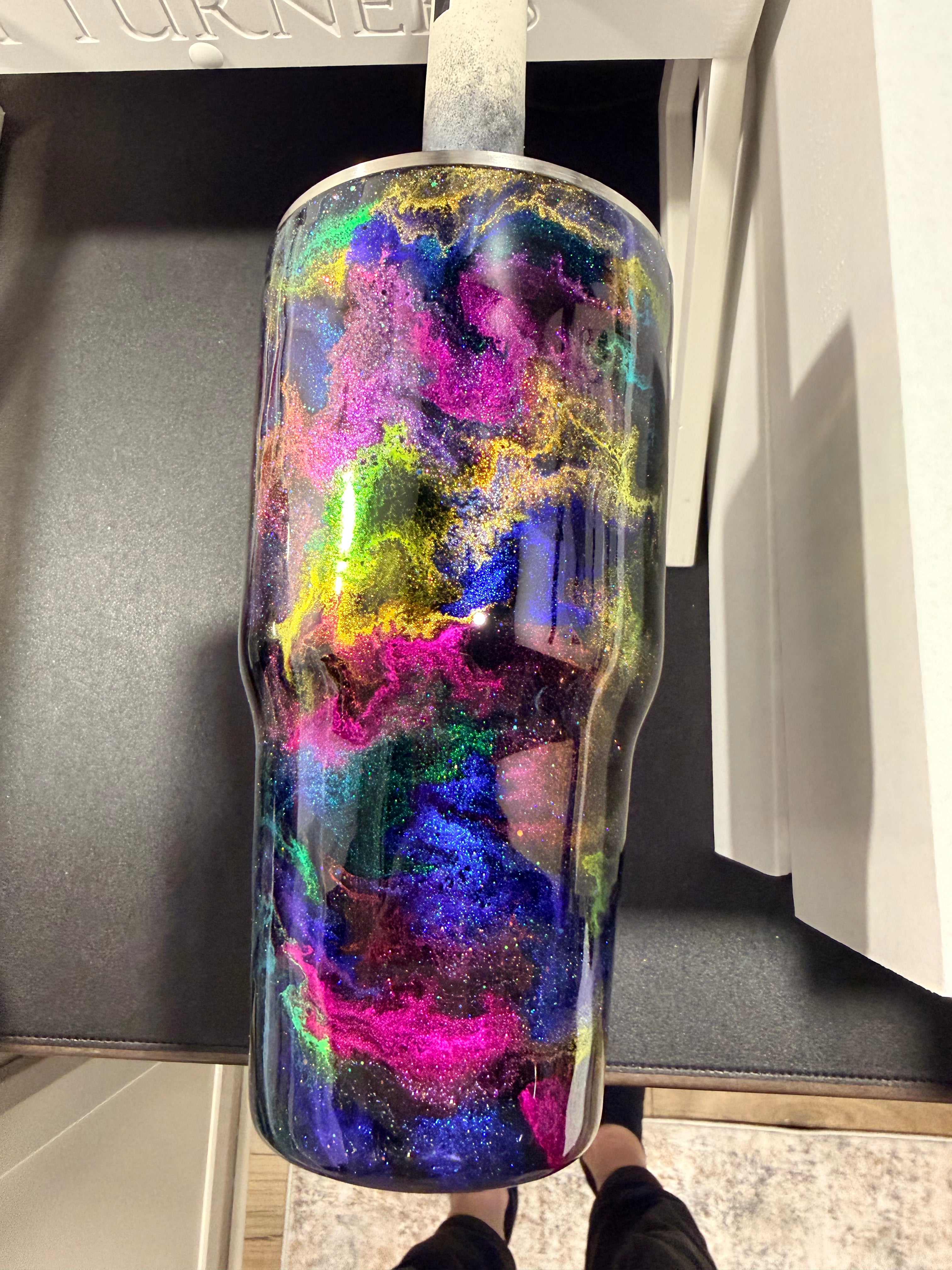 30 oz curve Stainless steel tumbler
